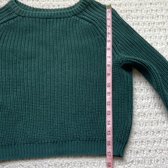 American Apparel 100% Cotton Green Sweater Size XS - Picture 9 of 10